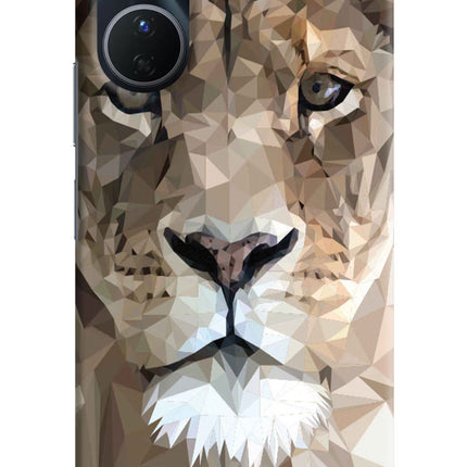 Lion Art Vivo Y16 Hard Case Back Cover by Casekaro
