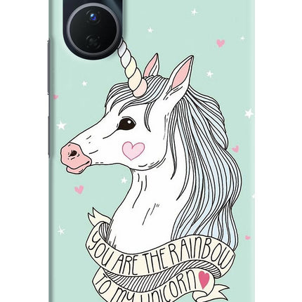 Unicorn Wallpaper Vivo Y16 Hard Case Back Cover by Casekaro