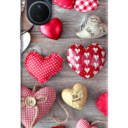 Love Wallpaper Vivo Y16 Hard Case Back Cover by Casekaro