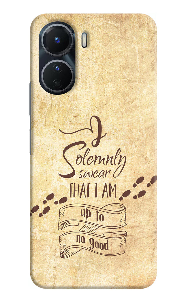 I Solemnly swear that i up to no good Vivo Y16 Hard Case Back Cover by Casekaro