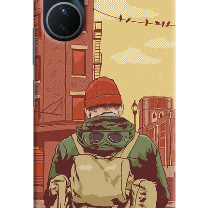 Adventurous Vivo Y16 Hard Case Back Cover by Casekaro