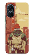 Adventurous Vivo Y16 Hard Case Back Cover by Casekaro