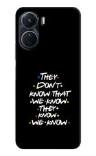 FRIENDS Dialogue Vivo Y16 Hard Case Back Cover by Casekaro