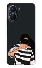 Aesthetic Boy Vivo Y16 Hard Case Back Cover by Casekaro