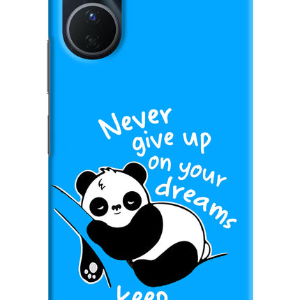 Keep Sleeping Vivo Y16 Hard Case Back Cover by Casekaro