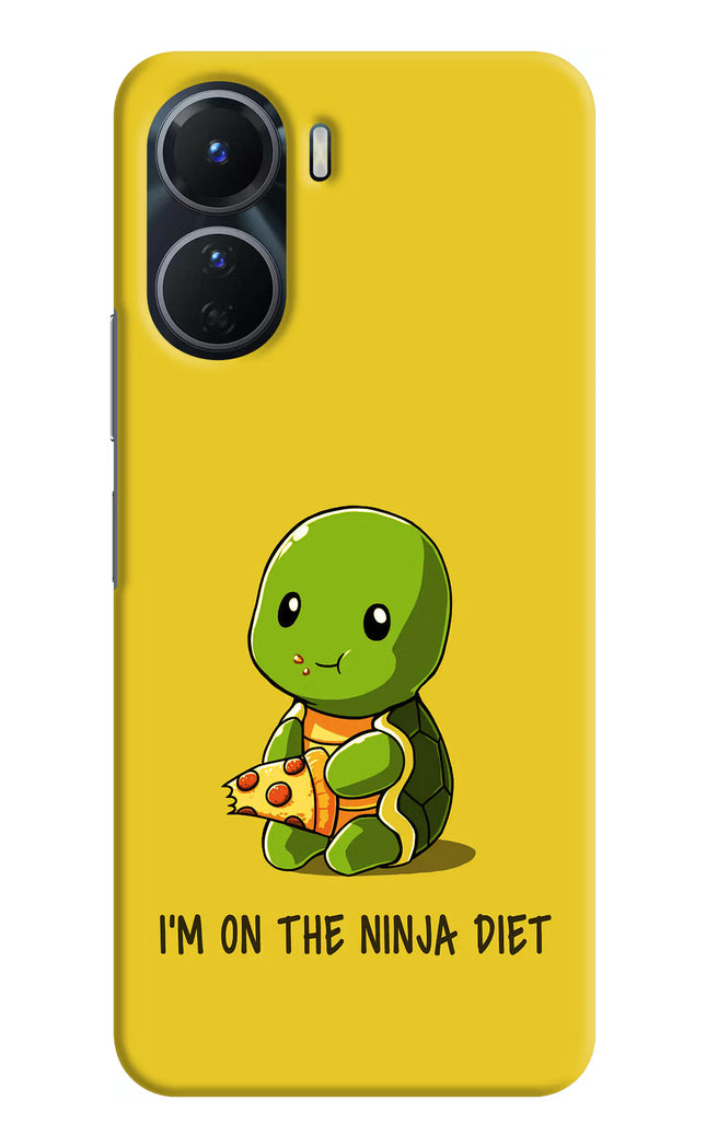 I'm on Ninja Diet Vivo Y16 Hard Case Back Cover by Casekaro
