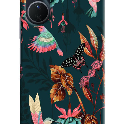 Birds Vivo Y16 Hard Case Back Cover by Casekaro