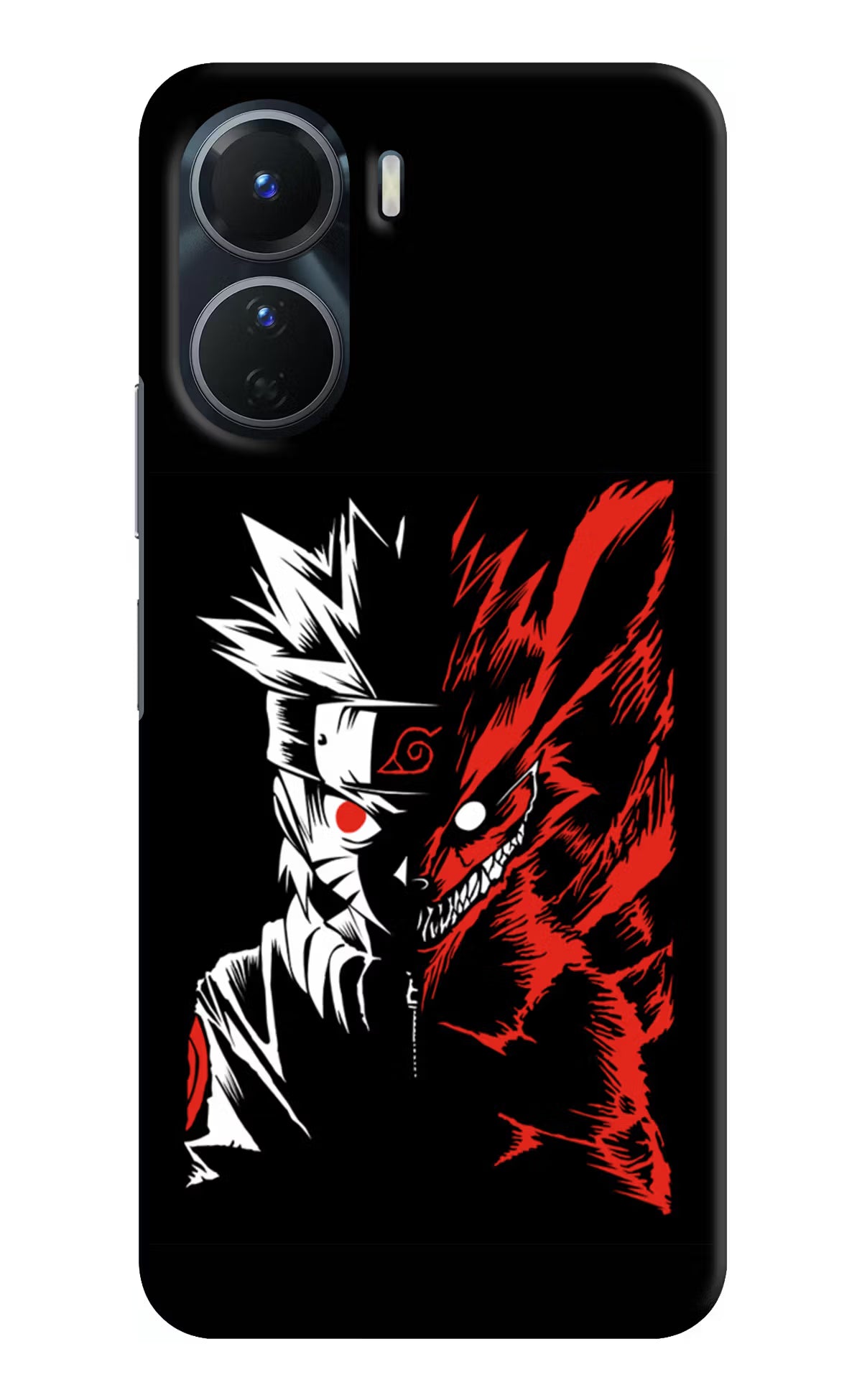 Naruto Two Face Vivo Y16 Hard Case Back Cover by Casekaro