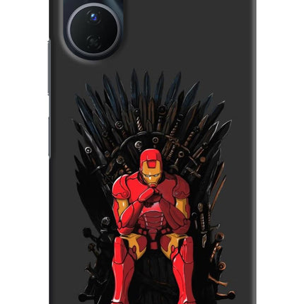 Ironman Throne Vivo Y16 Hard Case Back Cover by Casekaro