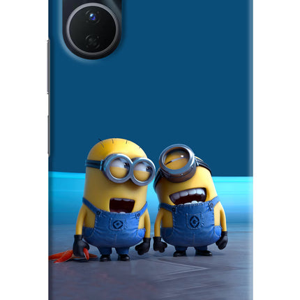 Minion Laughing Vivo Y16 Hard Case Back Cover by Casekaro