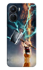 Thor Hammer Mjolnir Vivo Y16 Hard Case Back Cover by Casekaro