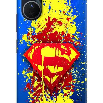 Superman logo Vivo Y16 Hard Case Back Cover by Casekaro