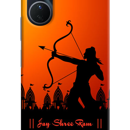 Lord Ram - 4 Vivo Y16 Hard Case Back Cover by Casekaro