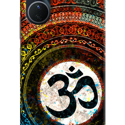 Om Cultural Vivo Y16 Hard Case Back Cover by Casekaro