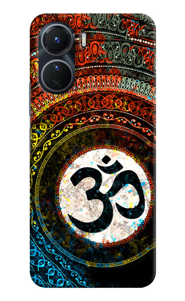 Om Cultural Vivo Y16 Hard Case Back Cover by Casekaro