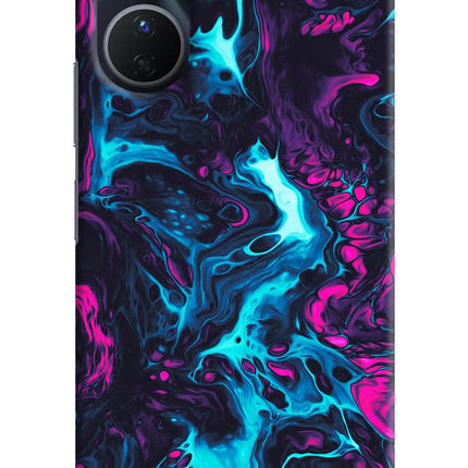 Abstract Vivo Y16 Hard Case Back Cover by Casekaro