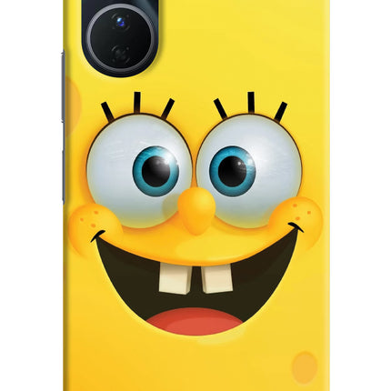 Sponge 1 Vivo Y16 Hard Case Back Cover by Casekaro