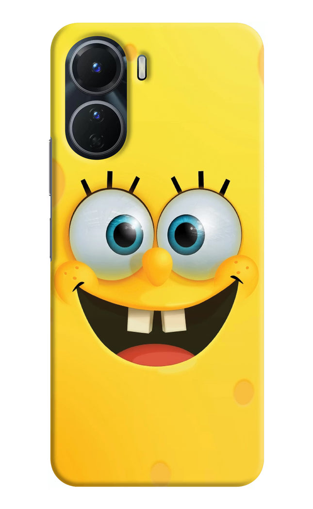 Sponge 1 Vivo Y16 Hard Case Back Cover by Casekaro