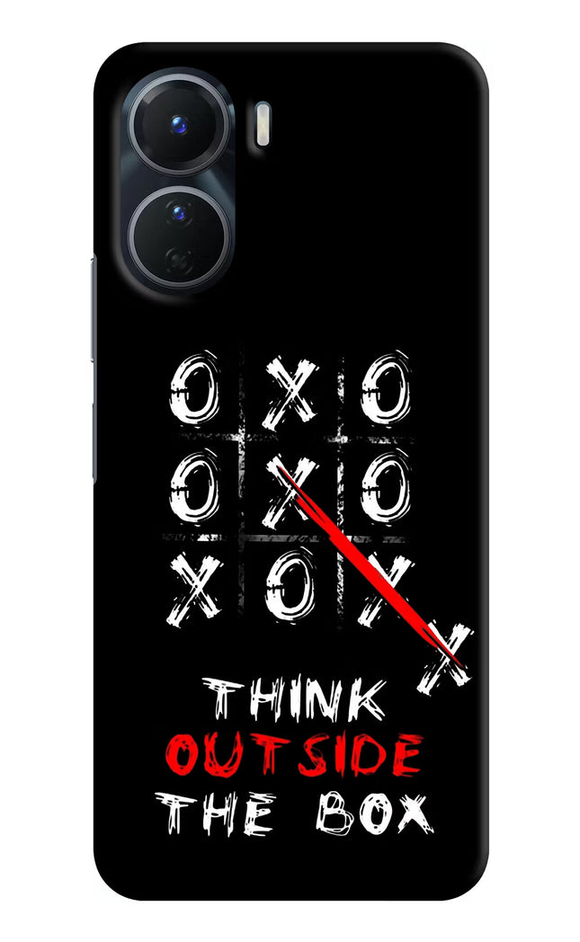 Think out of the BOX Vivo Y16 Hard Case Back Cover by Casekaro