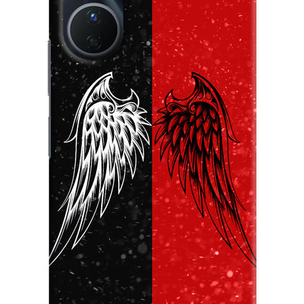 Wings Vivo Y16 Hard Case Back Cover by Casekaro