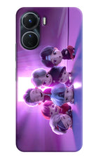 BTS Chibi Vivo Y16 Hard Case Back Cover by Casekaro