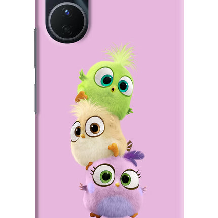 Cute Little Birds Vivo Y16 Hard Case Back Cover by Casekaro