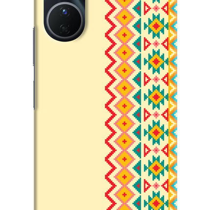 Ethnic Seamless Vivo Y16 Hard Case Back Cover by Casekaro