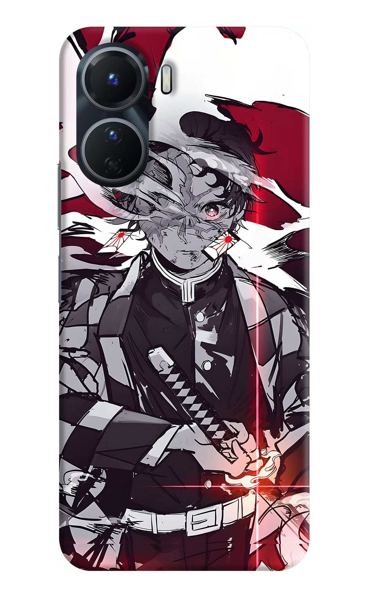 Demon Slayer Vivo Y16 Hard Case Back Cover by Casekaro