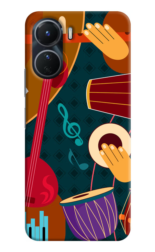 Music Instrument Vivo Y16 Hard Case Back Cover by Casekaro