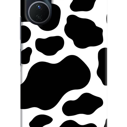 Cow Spots Vivo Y16 Hard Case Back Cover by Casekaro
