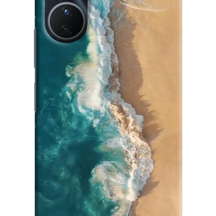 Ocean Beach Vivo Y16 Hard Case Back Cover by Casekaro