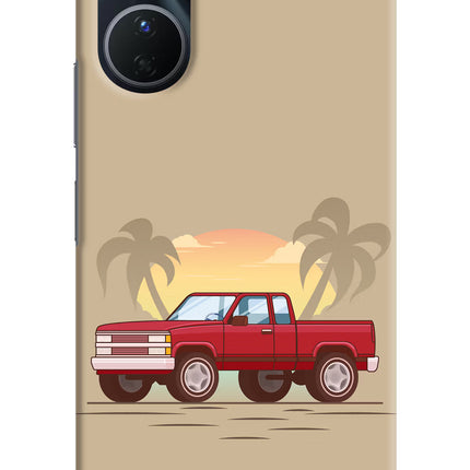 Desert Classic Drive Vivo Y16 Hard Case Back Cover by Casekaro