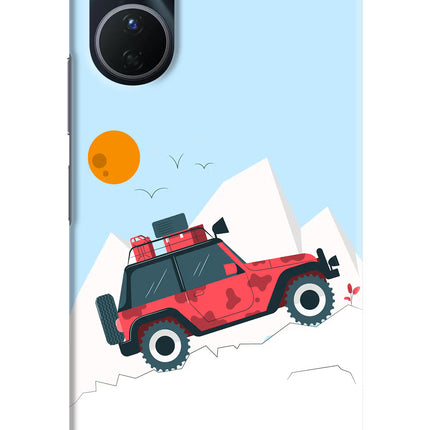 Mountain Trail Beast Vivo Y16 Hard Case Back Cover by Casekaro