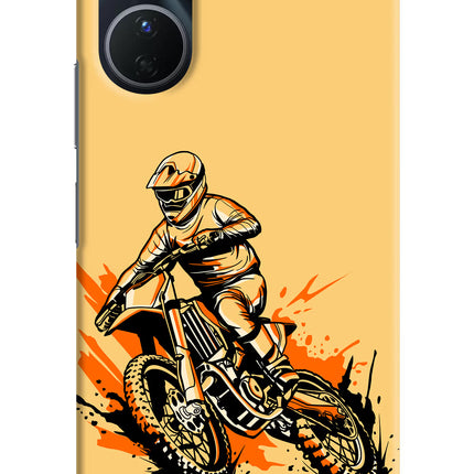 Off-Road Fury Vivo Y16 Hard Case Back Cover by Casekaro