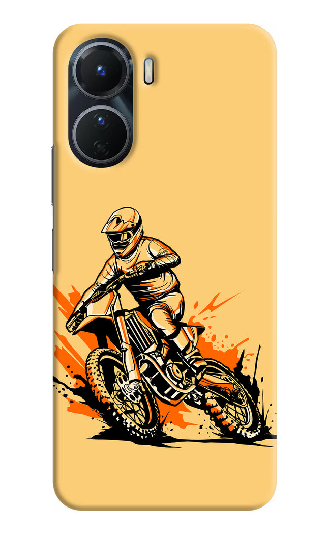 Off-Road Fury Vivo Y16 Hard Case Back Cover by Casekaro