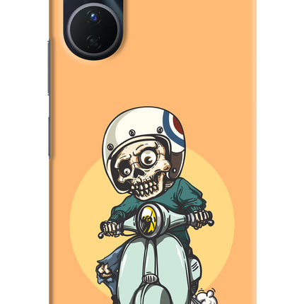 Undead Biker Vivo Y16 Hard Case Back Cover by Casekaro