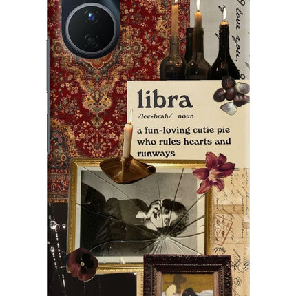Libra Zodiac Vivo Y16 Hard Case Back Cover by Casekaro