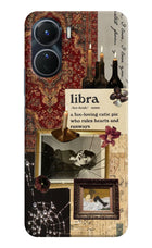 Libra Zodiac Vivo Y16 Hard Case Back Cover by Casekaro