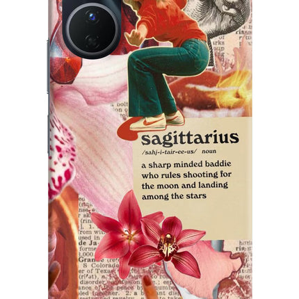 Sagittarius Zodiac Vivo Y16 Hard Case Back Cover by Casekaro