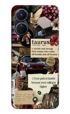 Taurus Zodiac Vivo Y16 Hard Case Back Cover by Casekaro