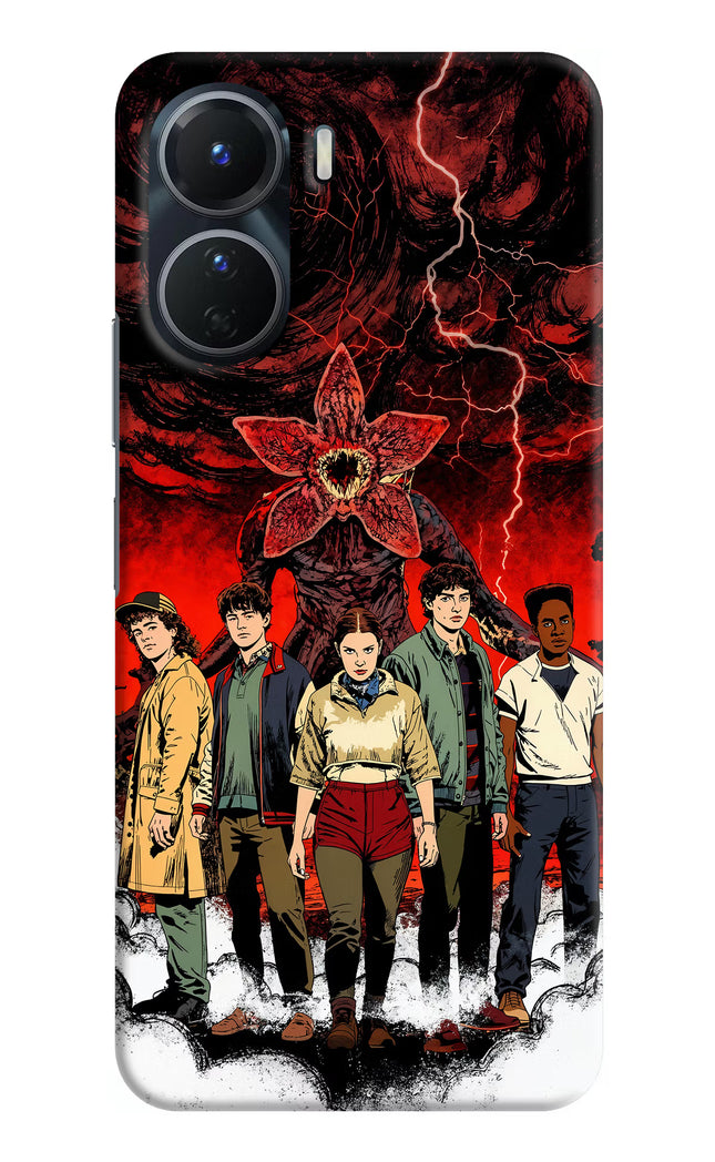 Ordinary Things Characters Vivo Y16 Hard Case Back Cover by Casekaro