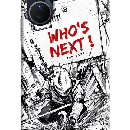 Who's Next Vivo Y16 Hard Case Back Cover by Casekaro