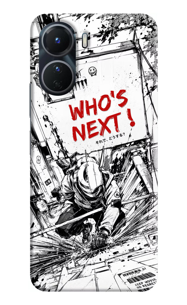 Who's Next Vivo Y16 Hard Case Back Cover by Casekaro