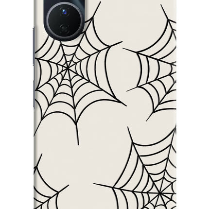 Spider Web Vivo Y16 Hard Case Back Cover by Casekaro