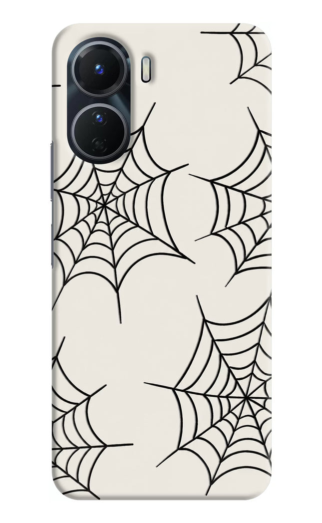 Spider Web Vivo Y16 Hard Case Back Cover by Casekaro