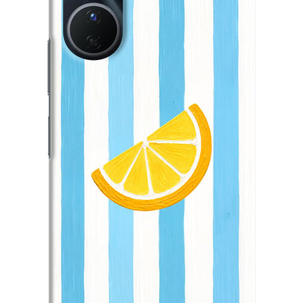 Summer Lemon Vivo Y16 Hard Case Back Cover by Casekaro
