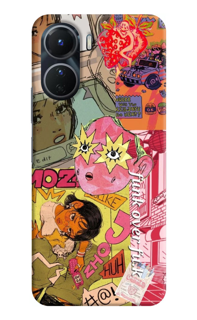 Funkover Vivo Y16 Hard Case Back Cover by Casekaro