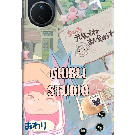 Studio Ghibli Vivo Y16 Hard Case Back Cover by Casekaro