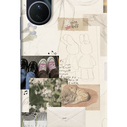 Soft Aesthetic Vivo Y16 Hard Case Back Cover by Casekaro