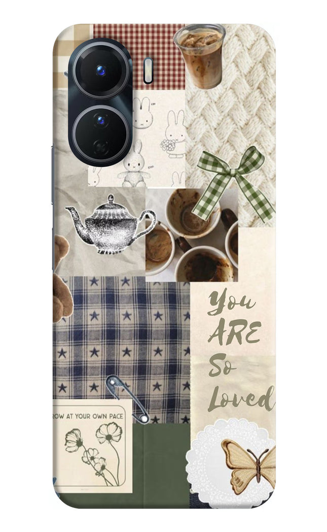 Cookie Vivo Y16 Hard Case Back Cover by Casekaro
